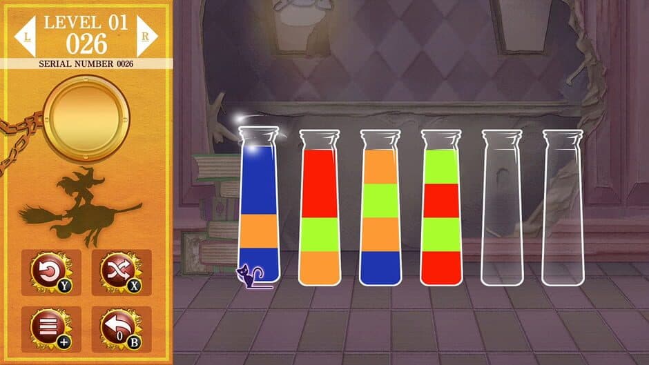 Скриншот 1 из Witch's Potion: Water Sort Puzzle