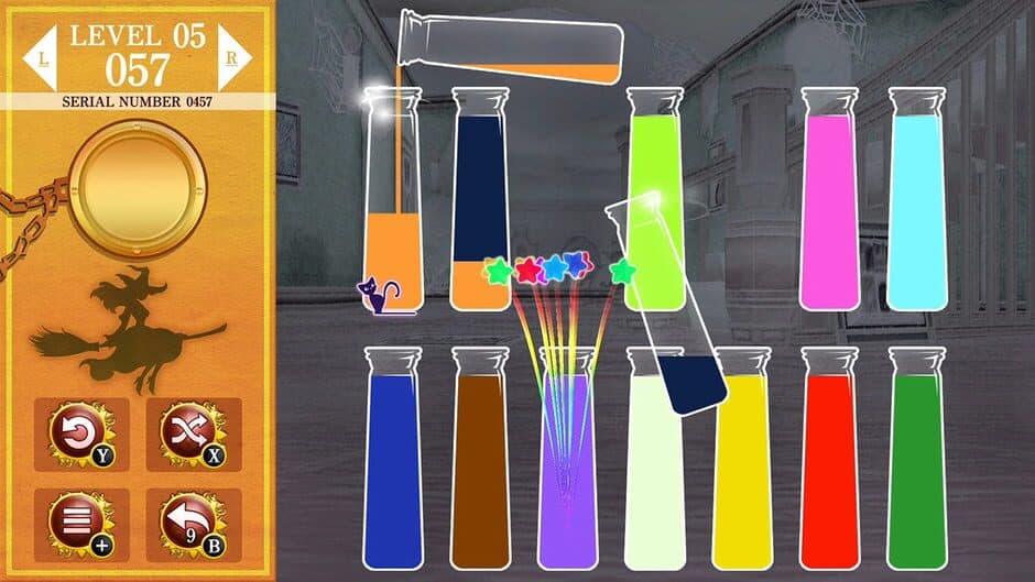 Скриншот 2 из Witch's Potion: Water Sort Puzzle