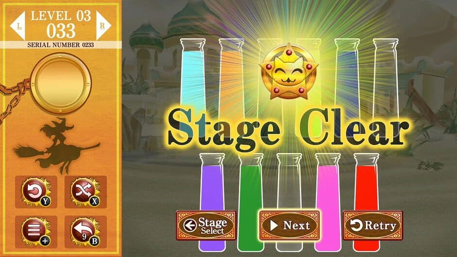 Скриншот 4 из Witch's Potion: Water Sort Puzzle