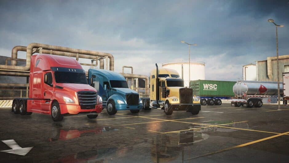 Скриншот 1 из Truck Simulator 2024: USA Driver Zone