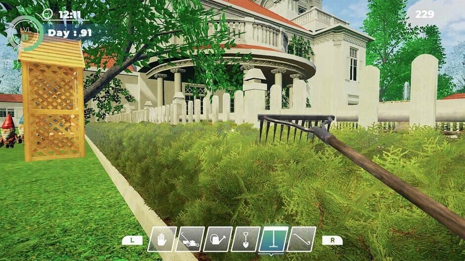 Скриншот 2 из The Gardener Simulator: Plant, Grow, Decorate, Build Sim