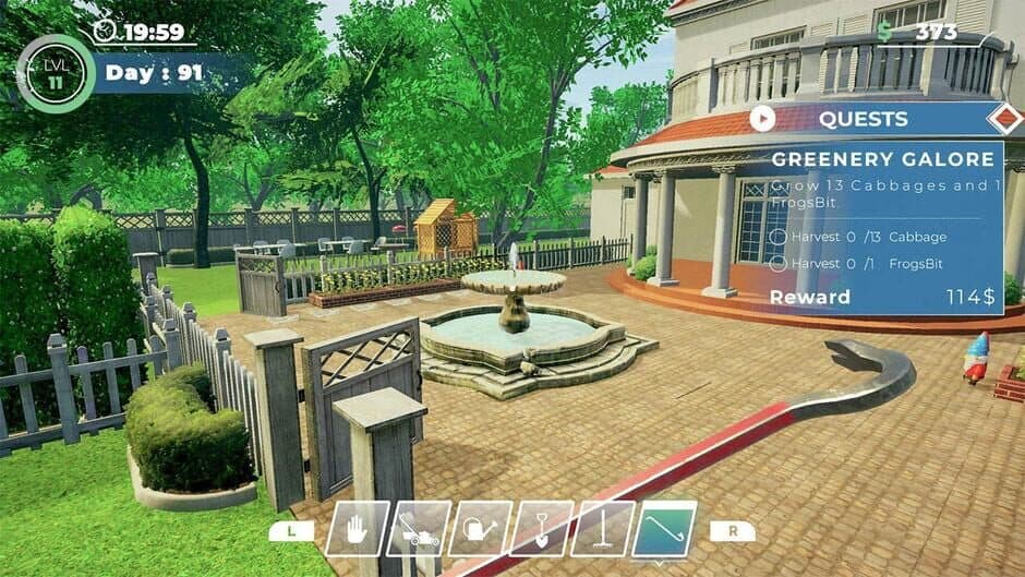 Скриншот 3 из The Gardener Simulator: Plant, Grow, Decorate, Build Sim