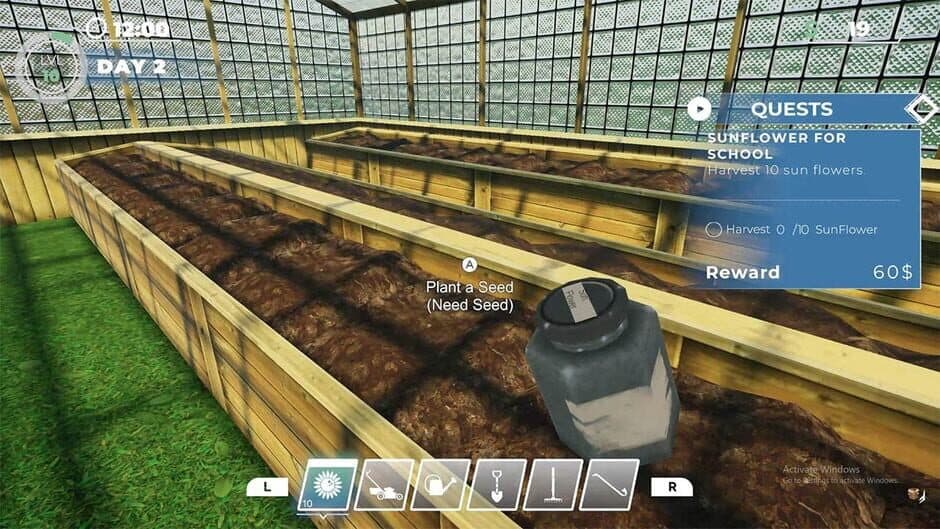 Скриншот 6 из The Gardener Simulator: Plant, Grow, Decorate, Build Sim