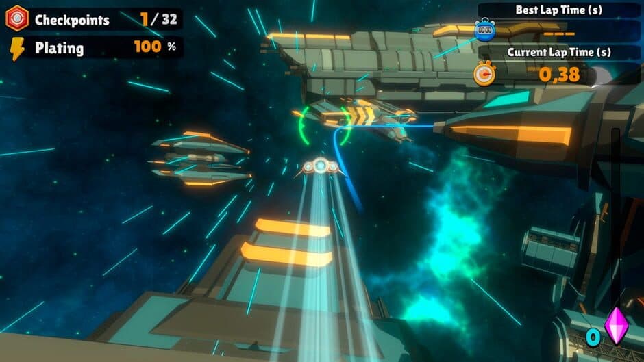 Скриншот 4 из Starship Showdown: Galactic Grand Prix