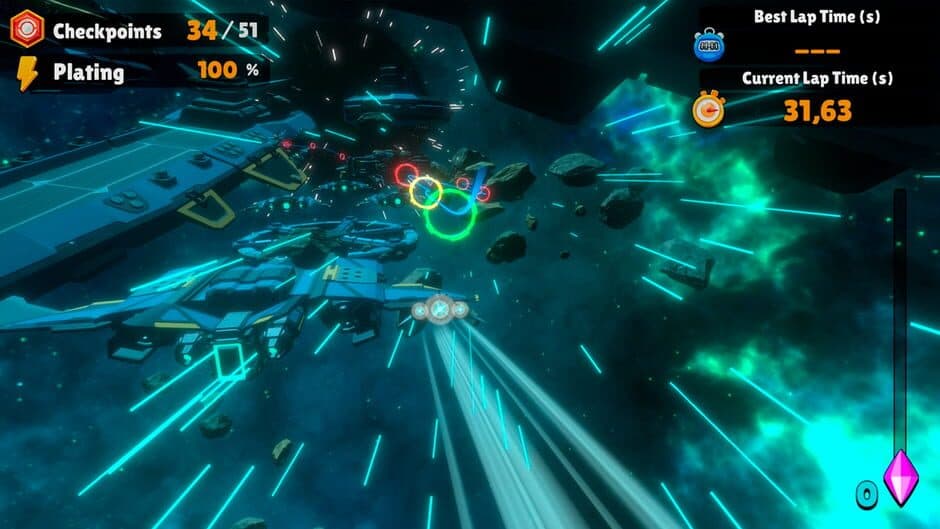 Скриншот 6 из Starship Showdown: Galactic Grand Prix