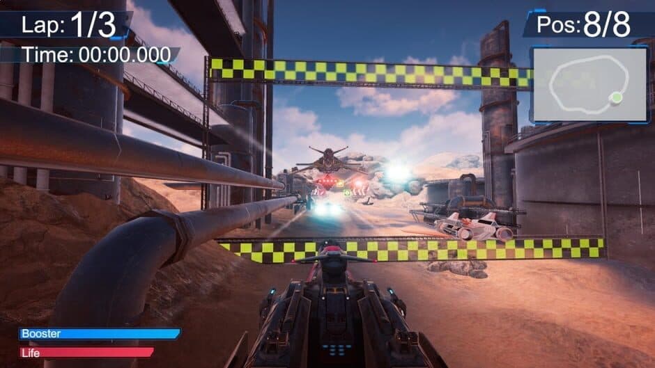Скриншот 4 из Sci-Fi Racer Simulator