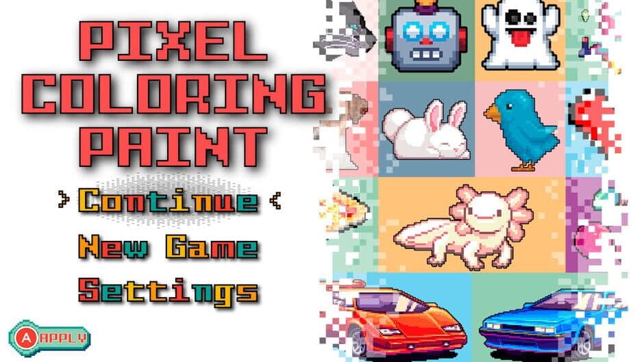 Скриншот 1 из Pixel Coloring Paint