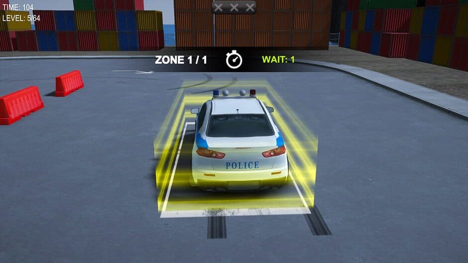 Скриншот 2 из Police Car Driver: City Parking Simulator