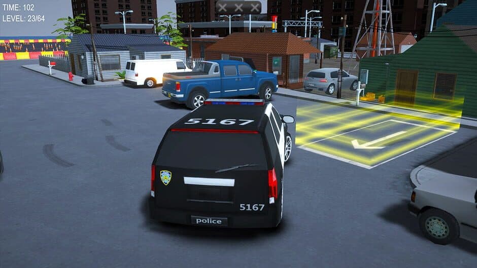 Скриншот 4 из Police Car Driver: City Parking Simulator