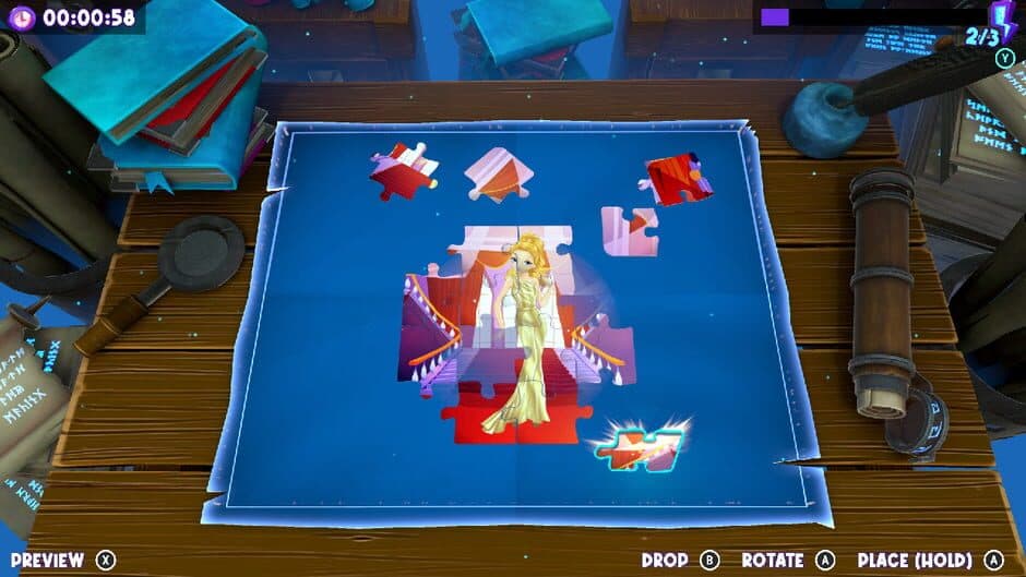 Скриншот 3 из Princess Puzzle Adventure