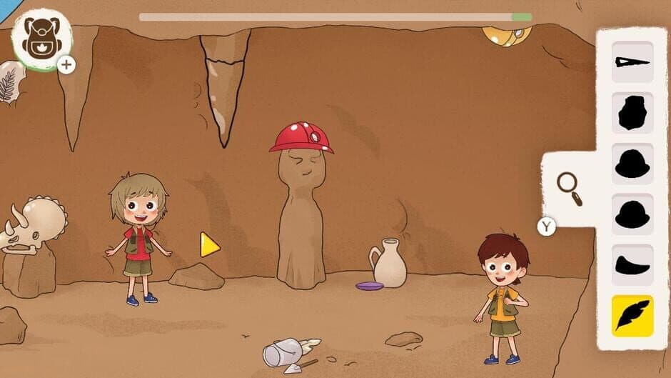Скриншот 6 из Dani and Evan: Dinosaur books