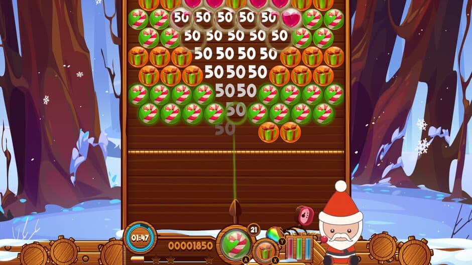 Скриншот 5 из Christmas Bubble Puzzle