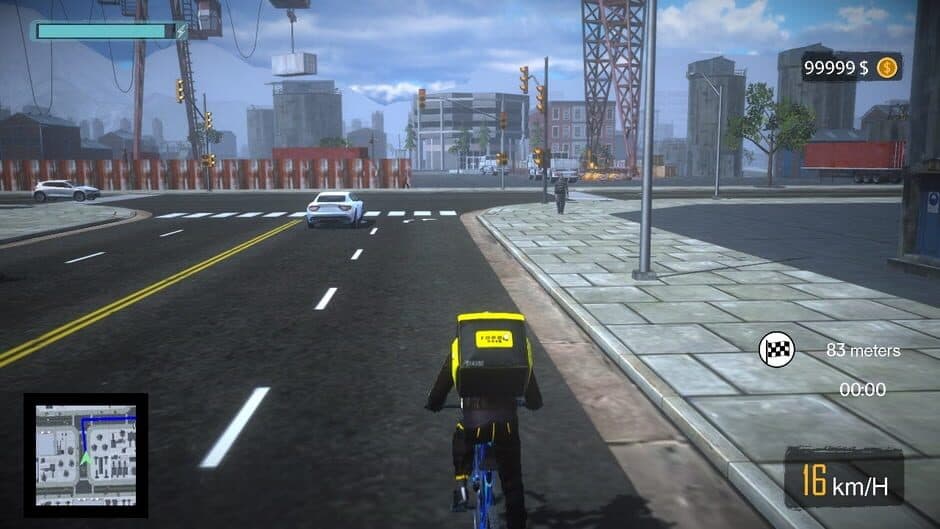 Скриншот 1 из Bike Courier: Bistro Express Delivery
