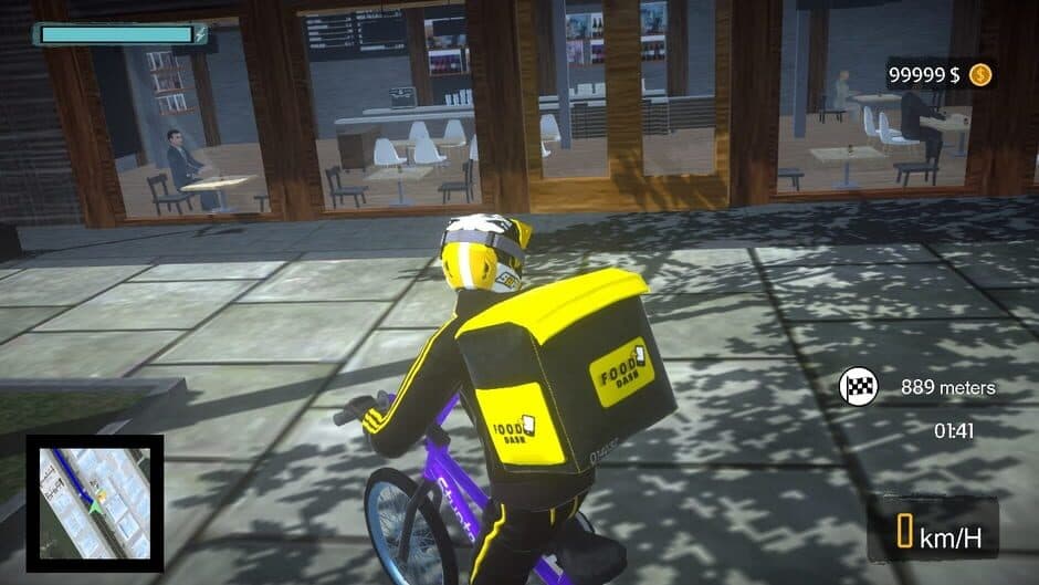 Скриншот 2 из Bike Courier: Bistro Express Delivery