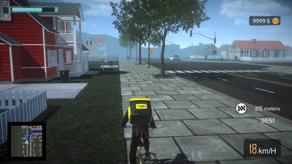 Скриншот 4 из Bike Courier: Bistro Express Delivery