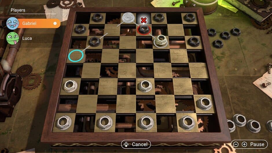 Скриншот 4 из 3in1 Game Collection: Backgammon + Checkers + Mills