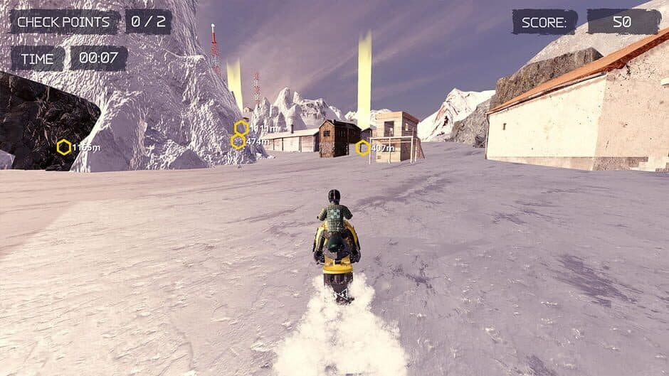 Скриншот 4 из Snow Moto: Racing Adventure