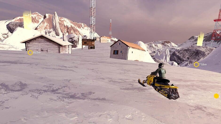 Скриншот 6 из Snow Moto: Racing Adventure