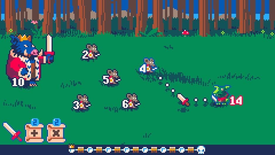 Скриншот 1 из Super Algebrawl