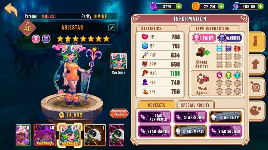 Скриншот 2 из Adorimon: Arena of Ancients