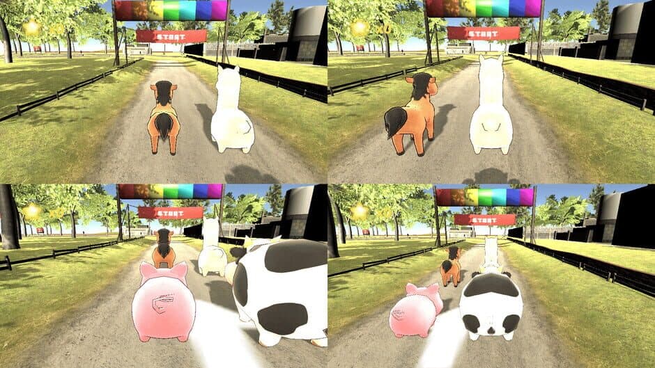 Скриншот 1 из Animal Race Party
