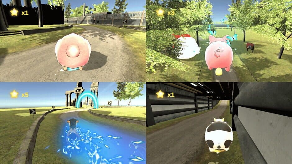 Скриншот 3 из Animal Race Party