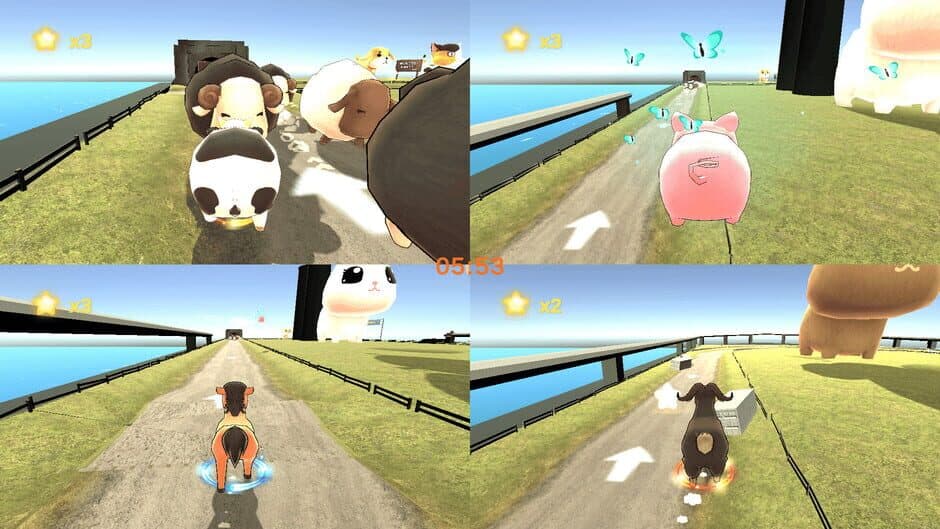Скриншот 11 из Animal Race Party