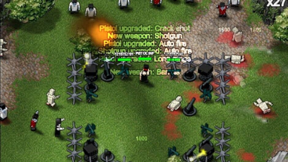 Скриншот 1 из Boxhead: The Zombie Wars