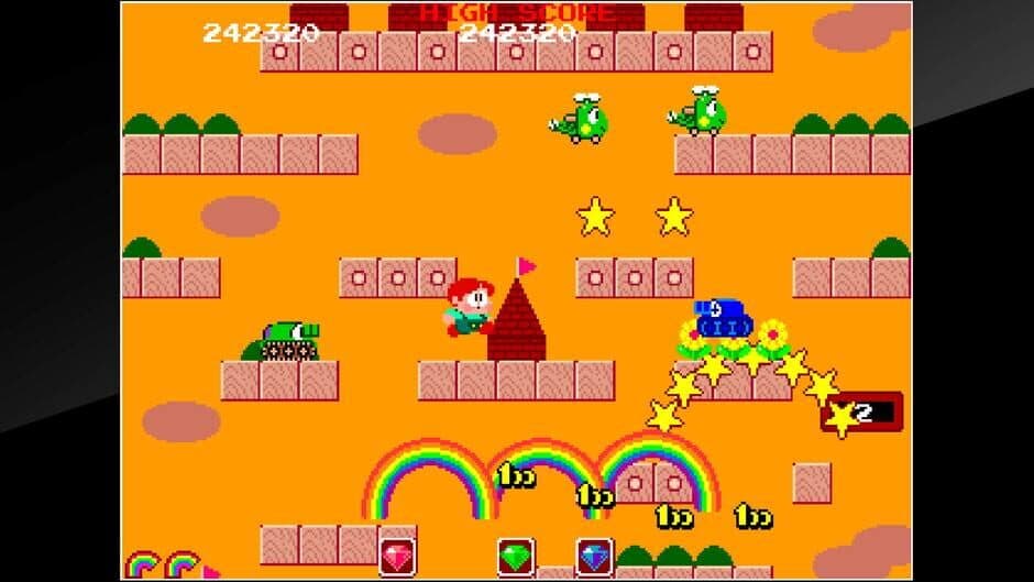 Скриншот 2 из Arcade Archives: Rainbow Islands
