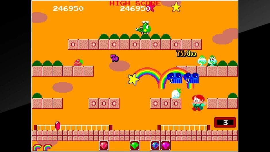 Скриншот 3 из Arcade Archives: Rainbow Islands