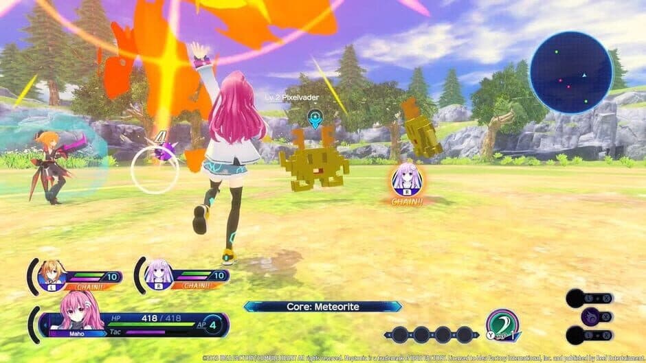 Скриншот 3 из Neptunia: Sisters vs. Sisters - Calendar Edition