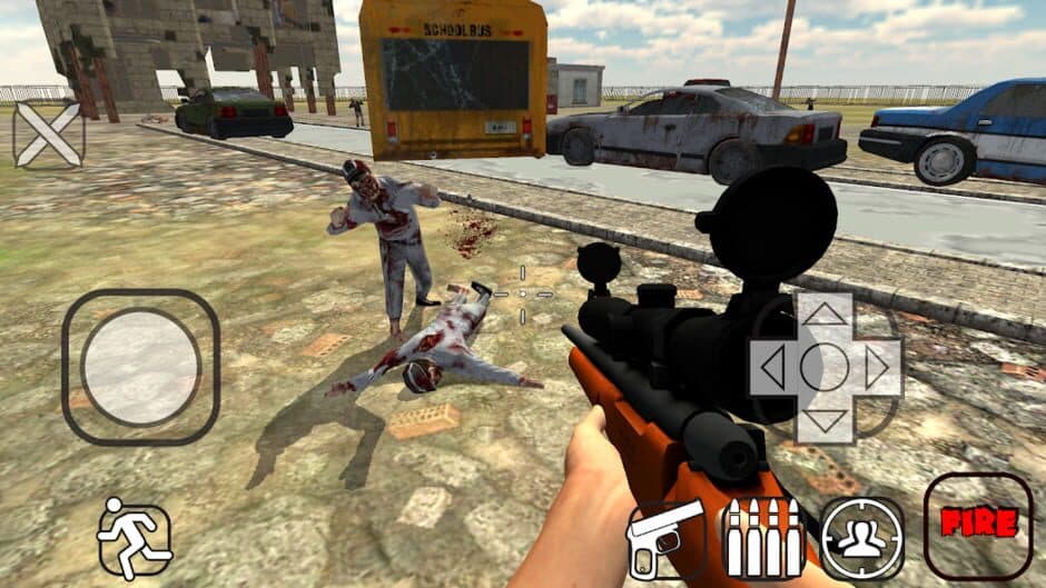 Скриншот 3 из Zombie Sniper Shooting 3D