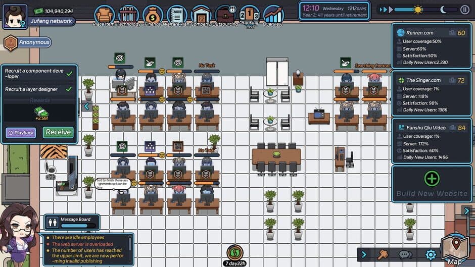 Скриншот 1 из Internet Tycoon