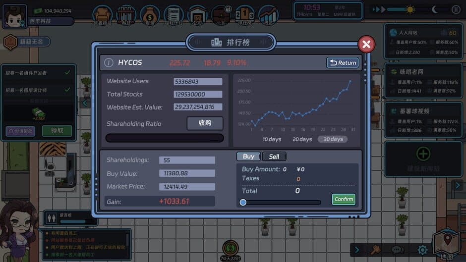 Скриншот 5 из Internet Tycoon