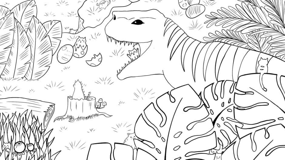 Скриншот 3 из 100 Dino Cats