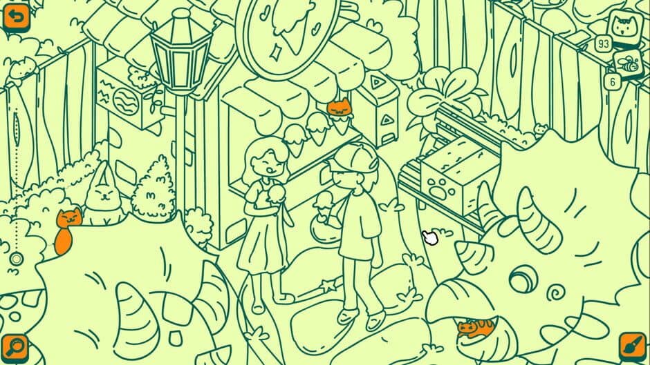 Скриншот 4 из Cats and Seek: Dino Park