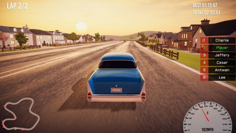 Скриншот 1 из Sunset Racer