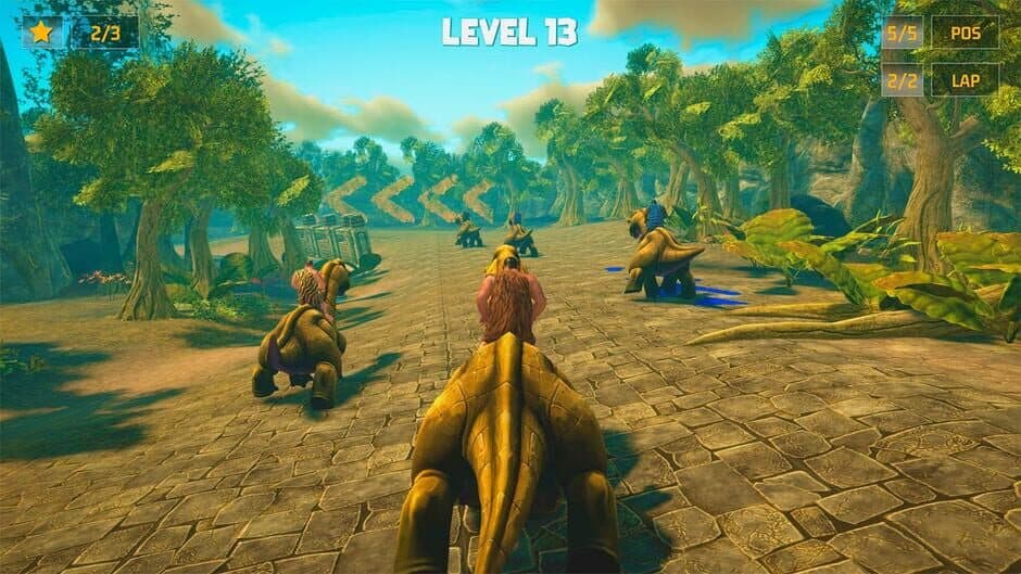 Скриншот 3 из Dino Race: Dinosaur Ride Ranch
