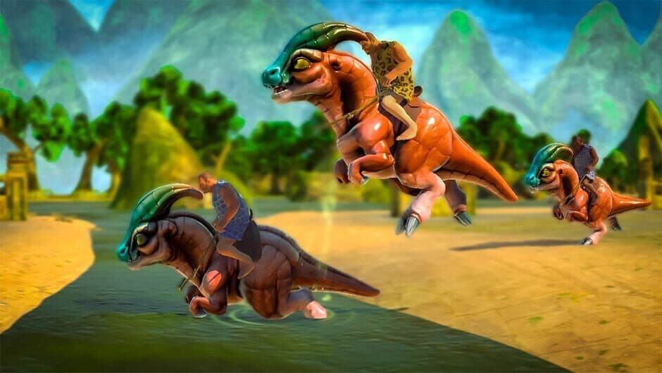 Скриншот 5 из Dino Race: Dinosaur Ride Ranch