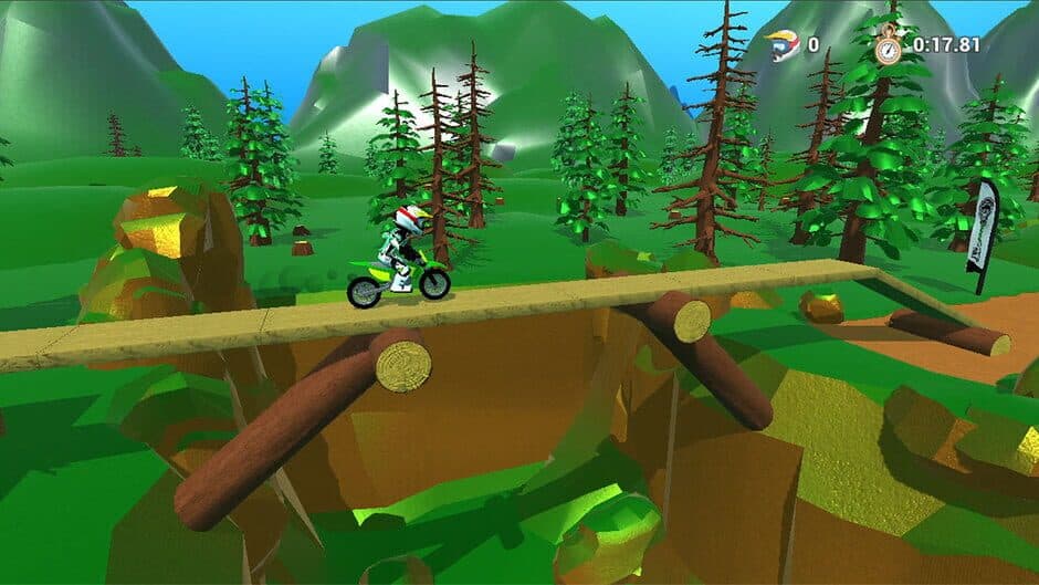 Скриншот 1 из Gnarbike Trials 2