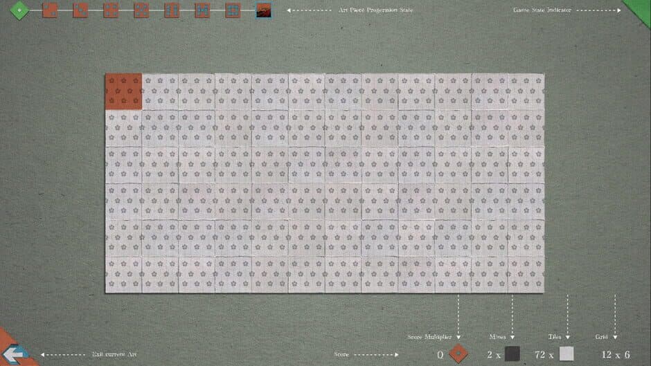 Скриншот 3 из Ink Paper Minesweeper