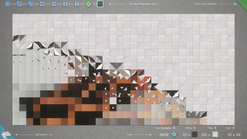 Скриншот 7 из Ink Paper Minesweeper