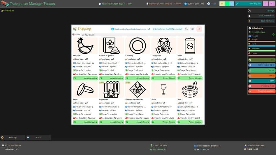 Скриншот 2 из Transporter Manager Tycoon