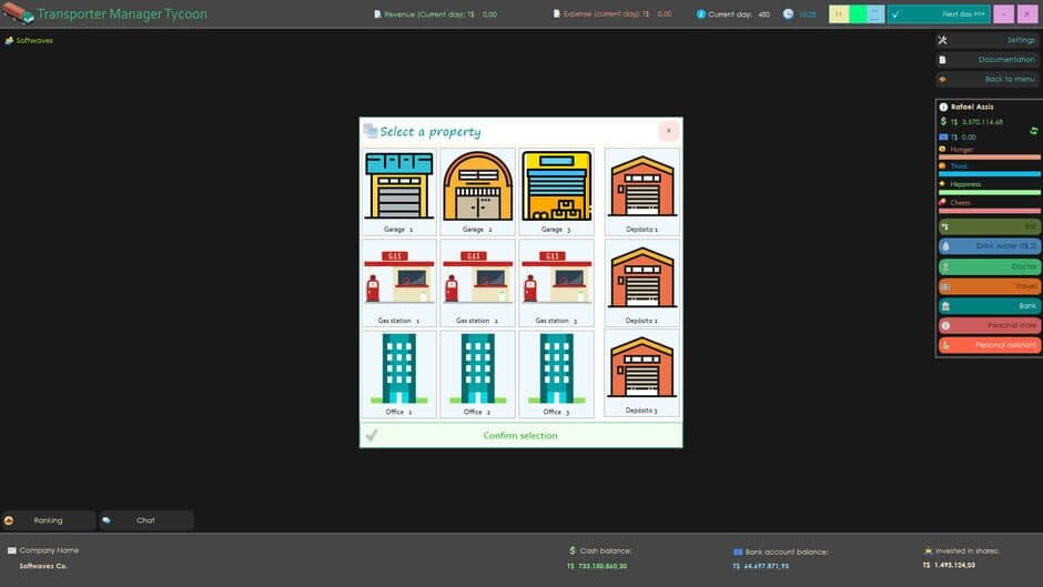 Скриншот 1 из Transporter Manager Tycoon