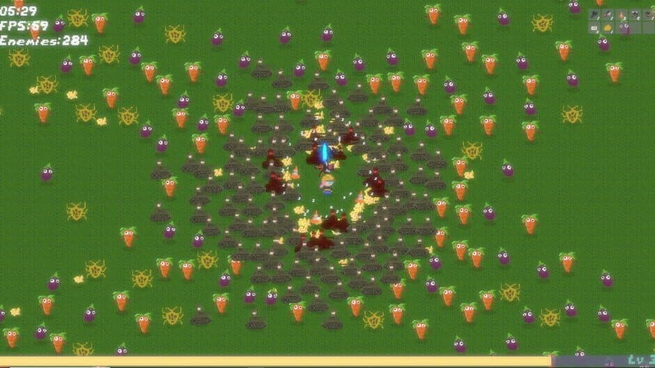Скриншот 1 из Carrot Survivors