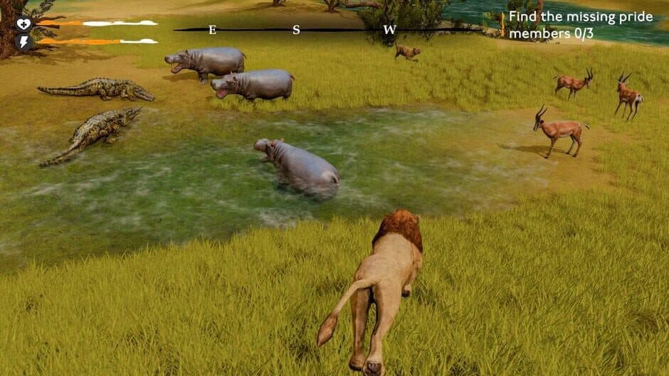 Скриншот 2 из Lion Simulator Survival: RPG Animal Battle