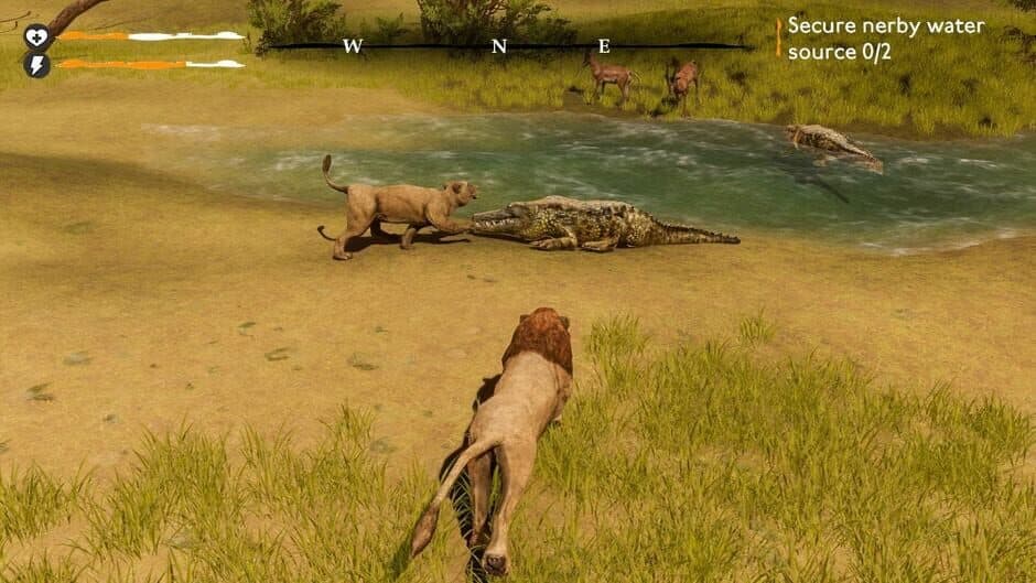Скриншот 3 из Lion Simulator Survival: RPG Animal Battle