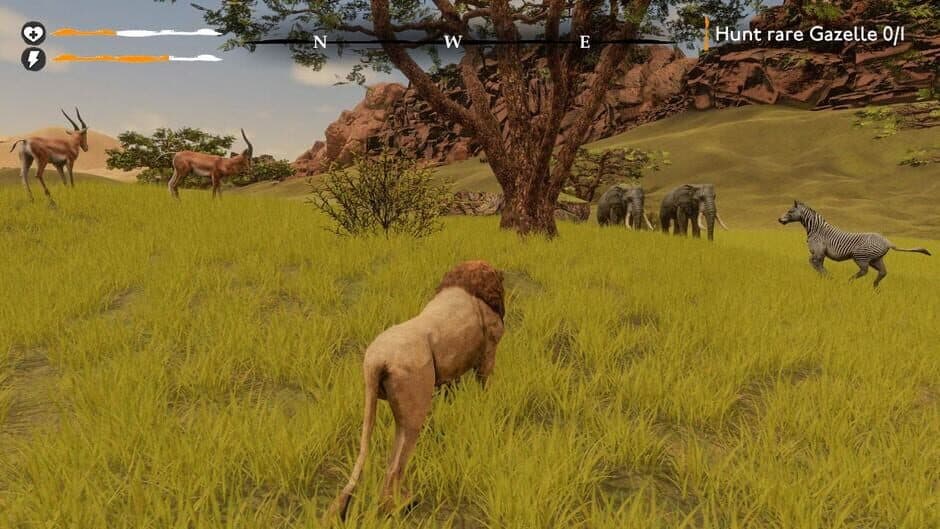 Скриншот 5 из Lion Simulator Survival: RPG Animal Battle