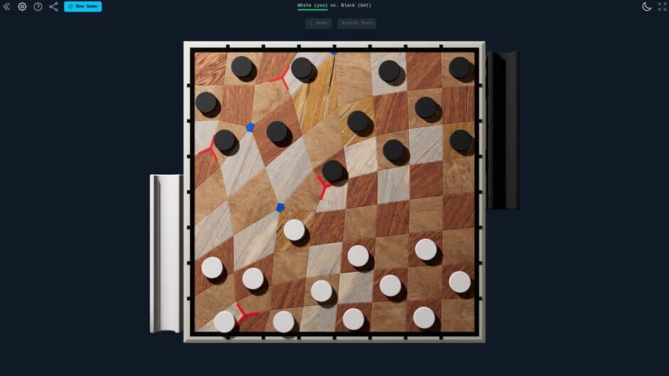 Скриншот 2 из Checkers Twist