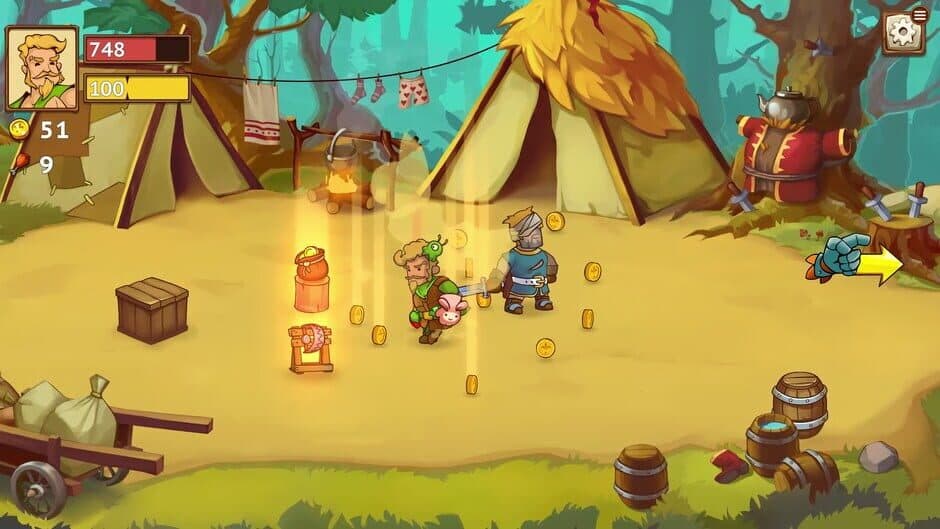Скриншот 6 из Knights of Braveland: Ultimate Edition